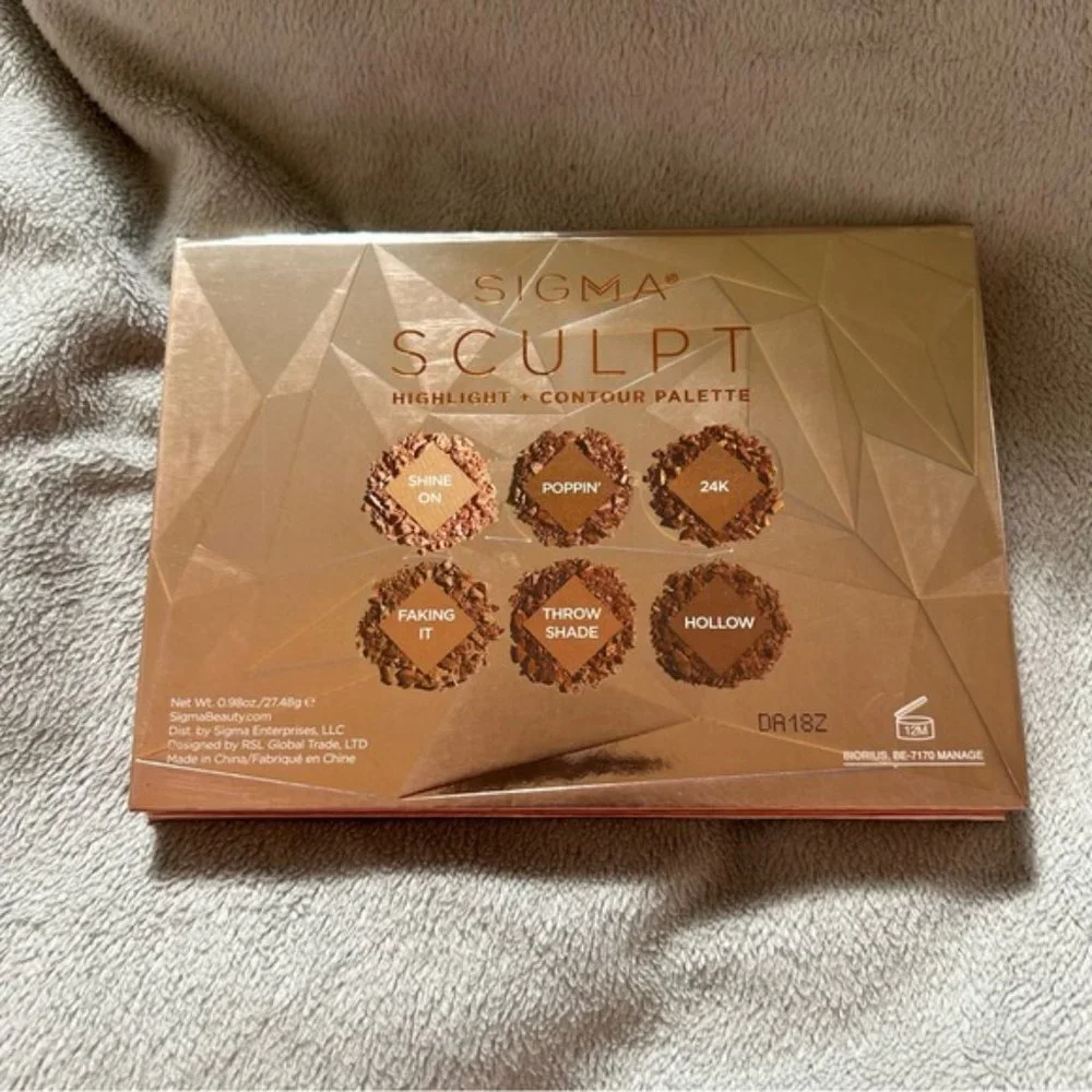 Sigma Beauty Sculpt Highlight Contour Palette- NWOB